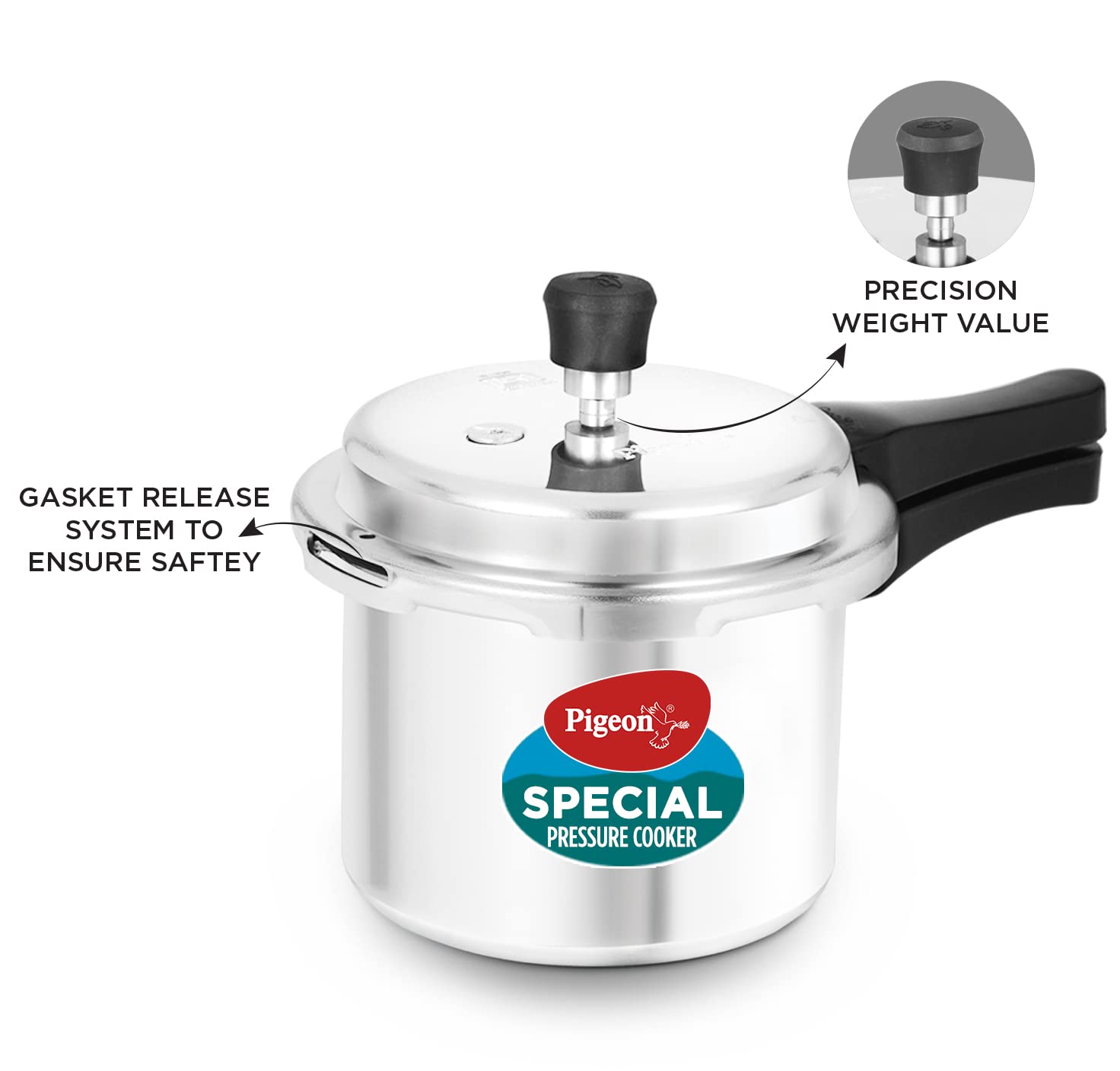 Pigeon By Stovekraft Special Aluminium Pressure Cooker